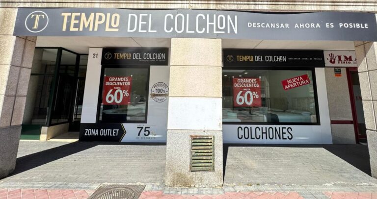 Tienda Templo del Colchón en Torrejón de Ardoz